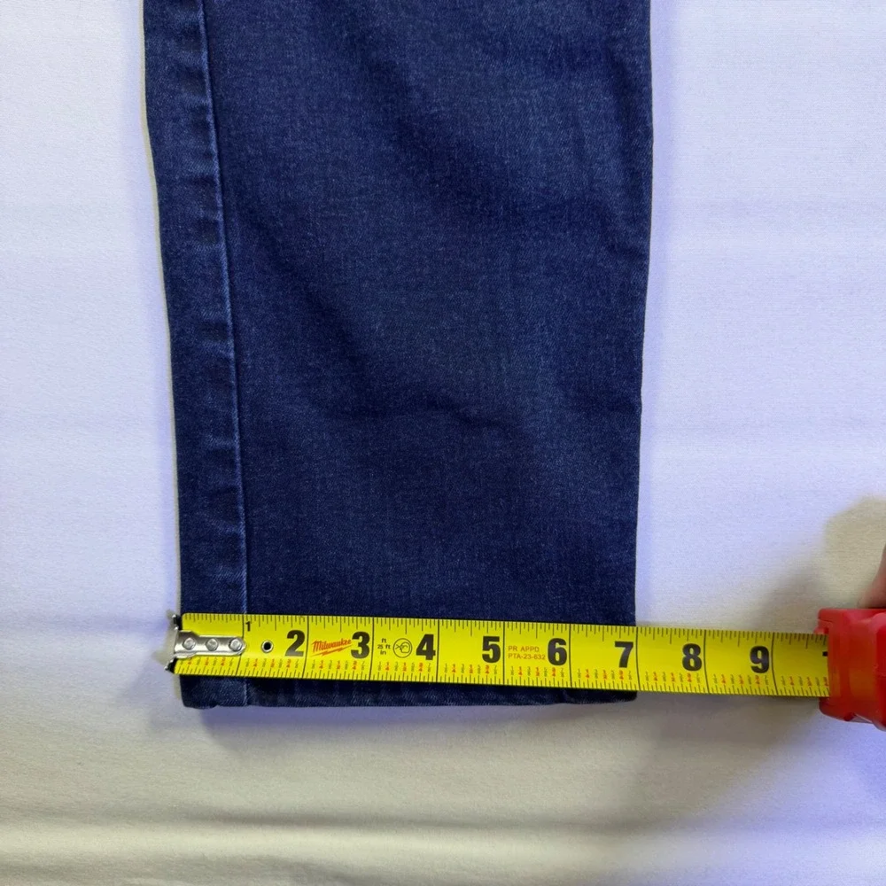Levis 502 Regular Taper Mens Jeans Blue Indigo Stretch Denim 32x28